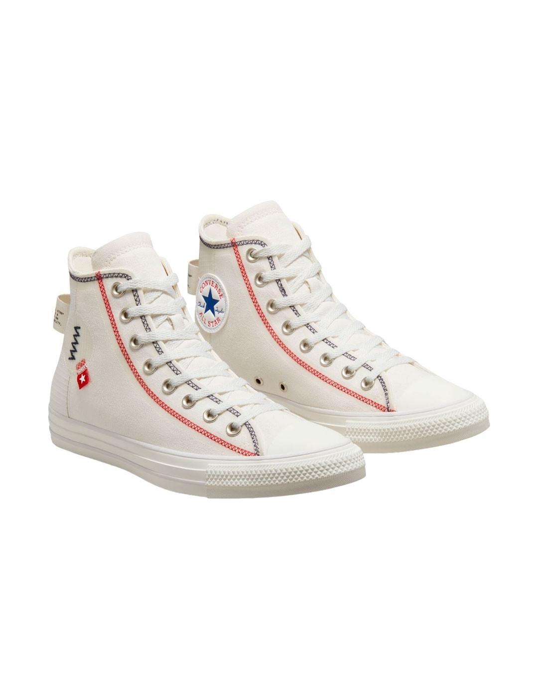 Tênis masculino Converse all star branco. 3/3