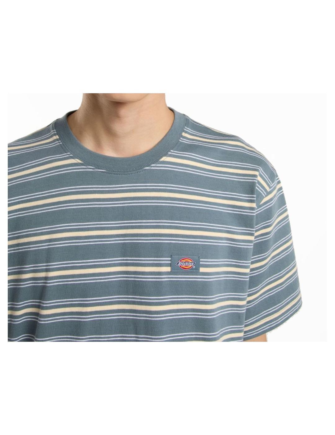 T-shirt pour homme Dickies Lewistown Bleu 3/4