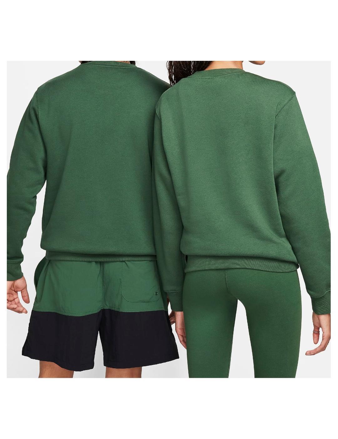 Sudaderas jerseys polares para Hombre Nike moda  club fleece  Verde 2/2