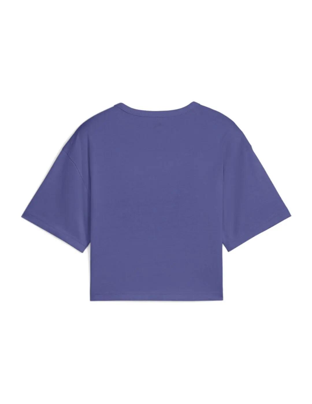 T-shirt per ragazze Puma Class Blue 2/2