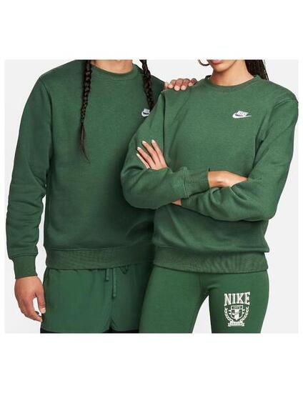 Sudaderas jerseys polares para Hombre Nike moda club fleece Verde