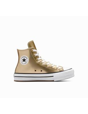 Zapatillas para Niña Converse eva platform Dorado