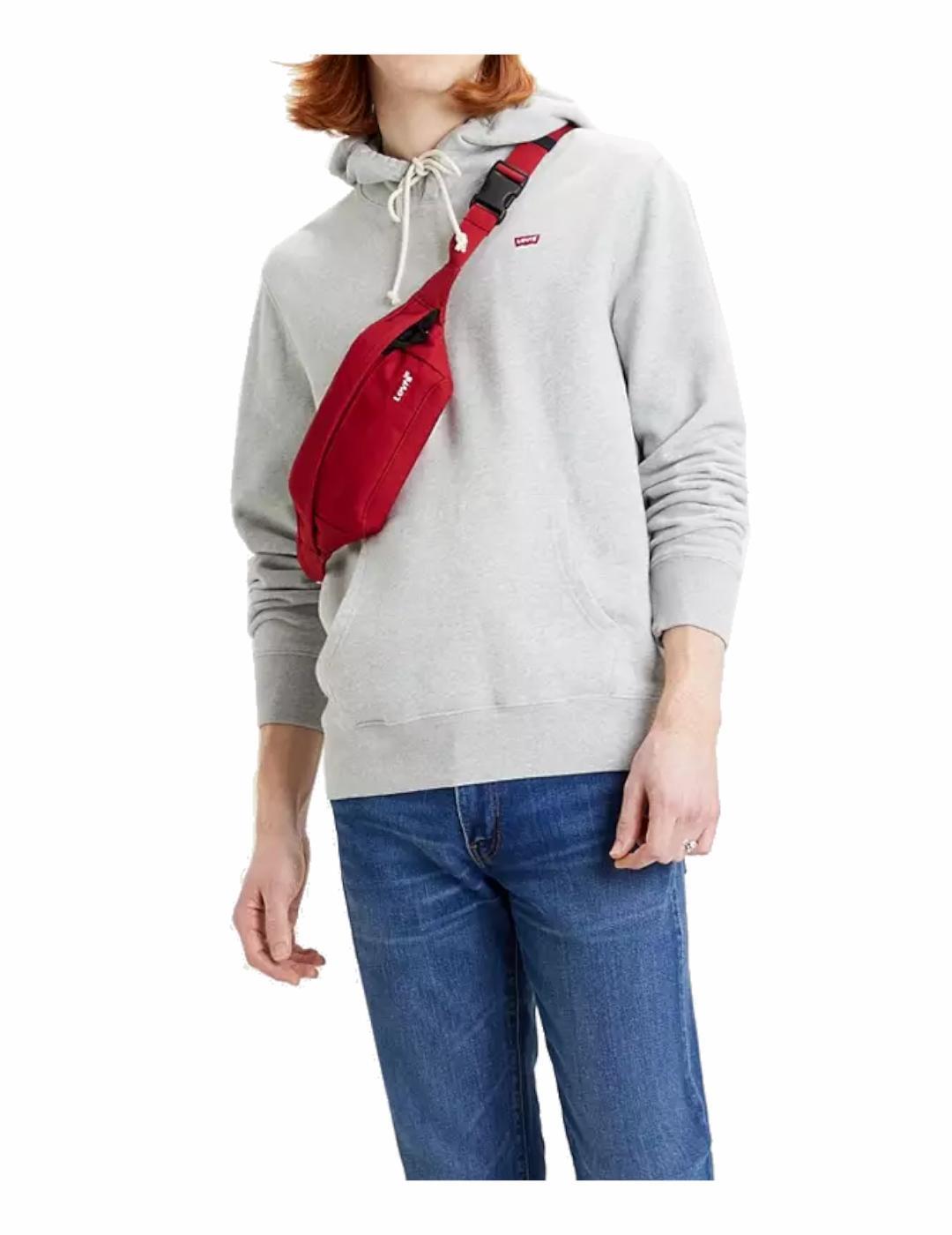 Maillot et sweat à capuche pour homme Levi's Original Gris. 1/5