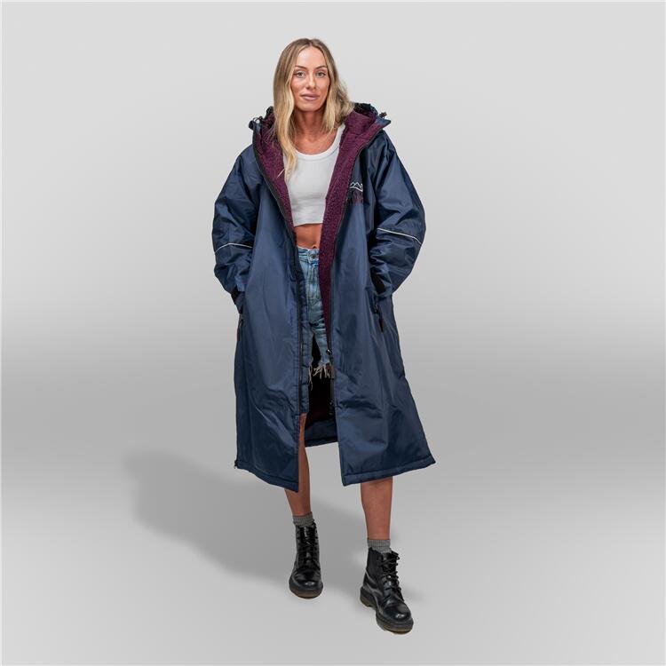 CosiRobeFlex - Midnight Navy  - Warm waterproof outdoor dry changing robe 1/7
