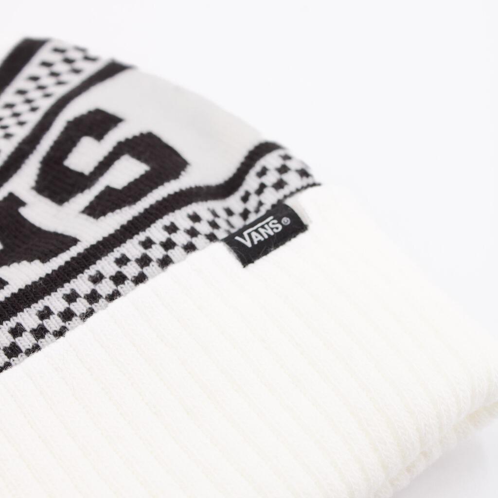 Hoed Vans Check Pom Beanie VN000HT1FS81 Wit 4/5