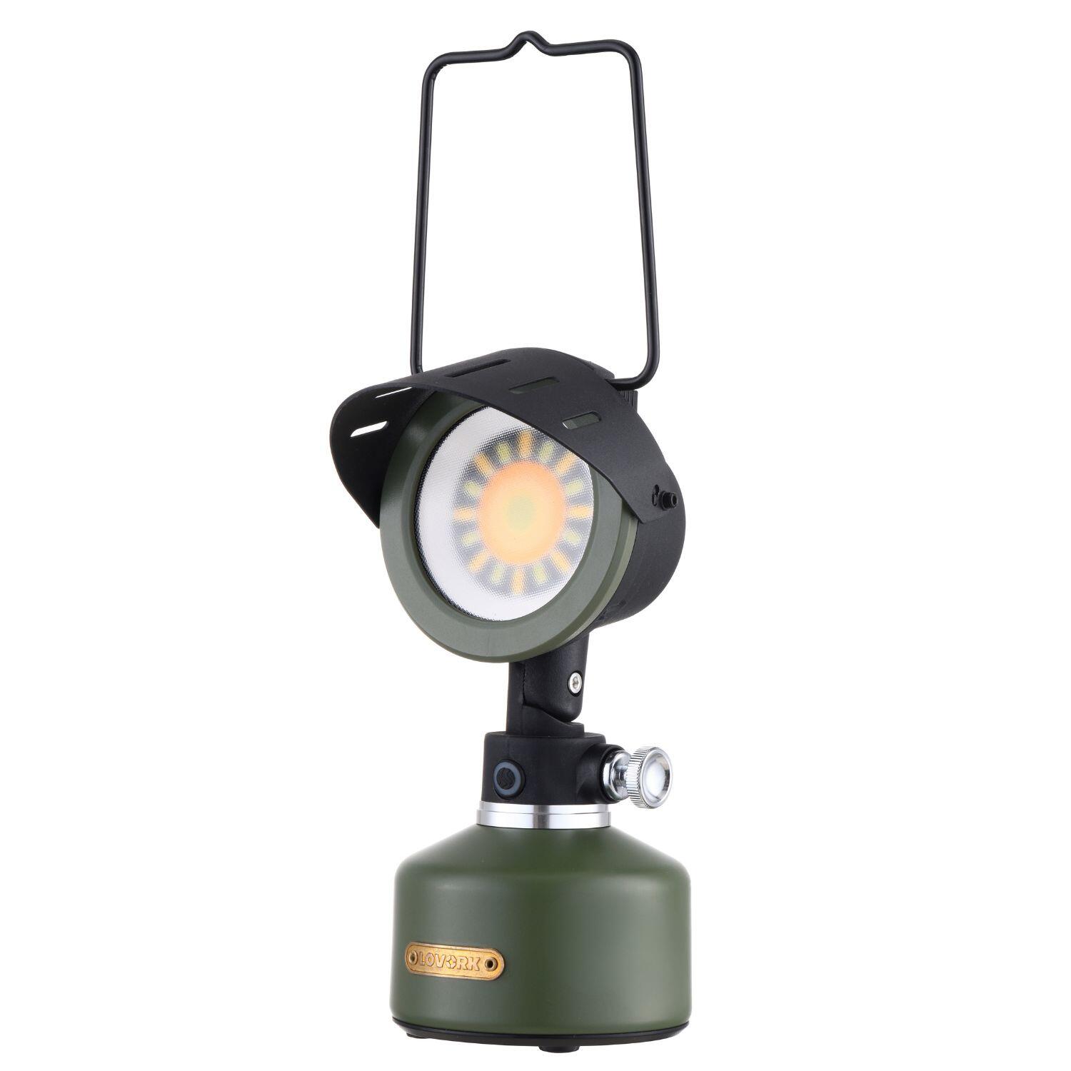 Nomadische draadloze oplaadbare multifunctionele LED lantaarn SUN 1/3