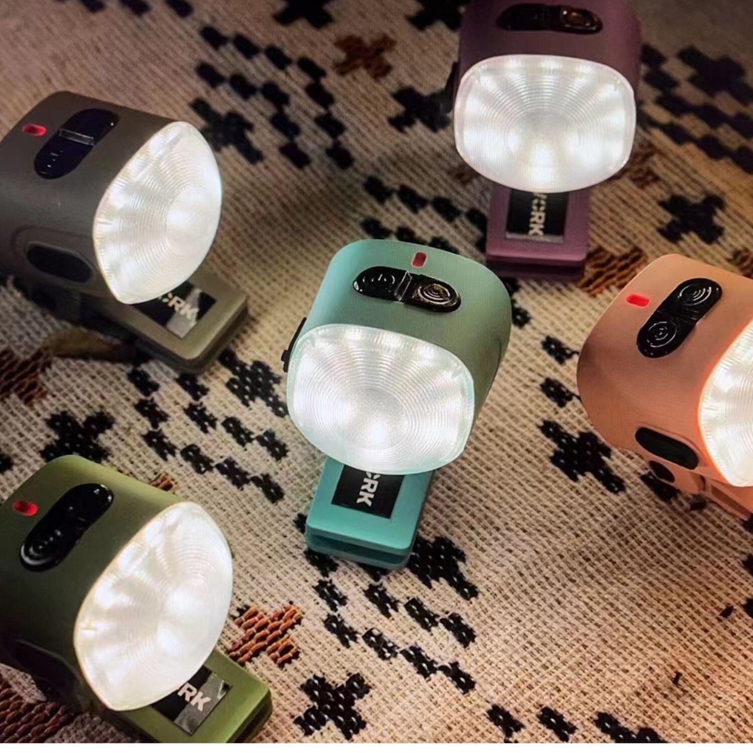 2 Mini oplaadbare multifunctionele LED-lampen - CLIPSY 7/8