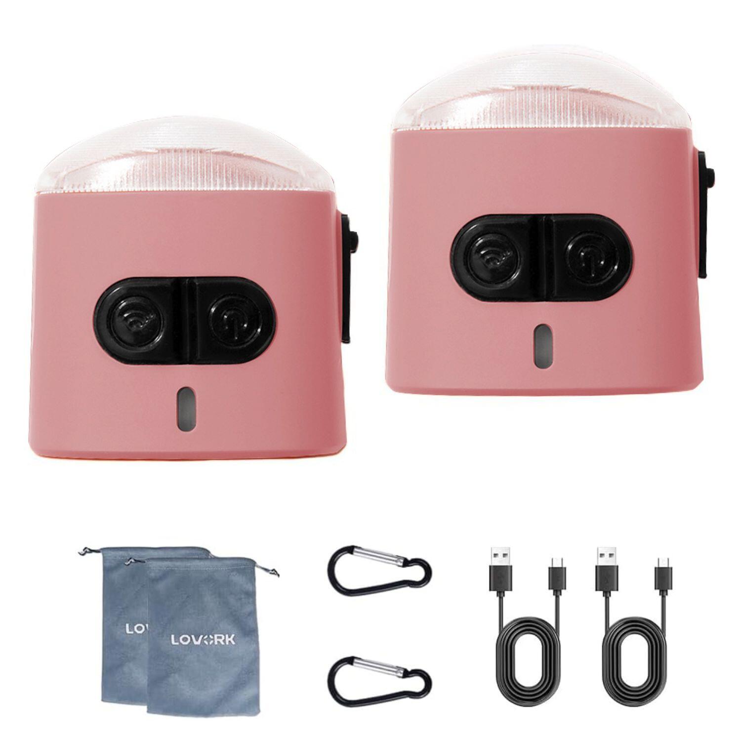 2 Mini Lampade LED ricaricabili multifunzione - CLIPSY 2/8