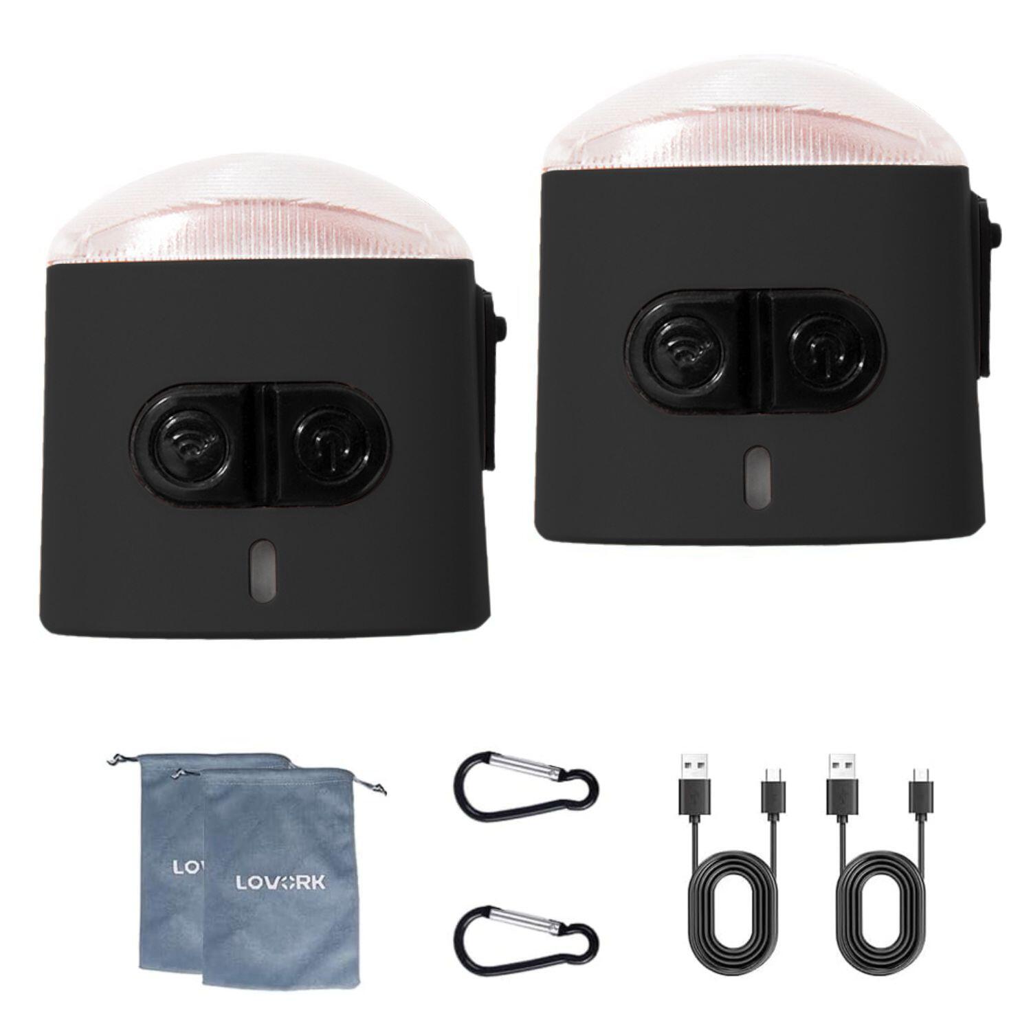 2 Mini oplaadbare multifunctionele LED-lampen - CLIPSY 2/8