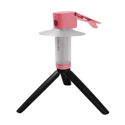 Oplaadbare led-lamp met statief. lichtgewicht en draagbaar alpha ii