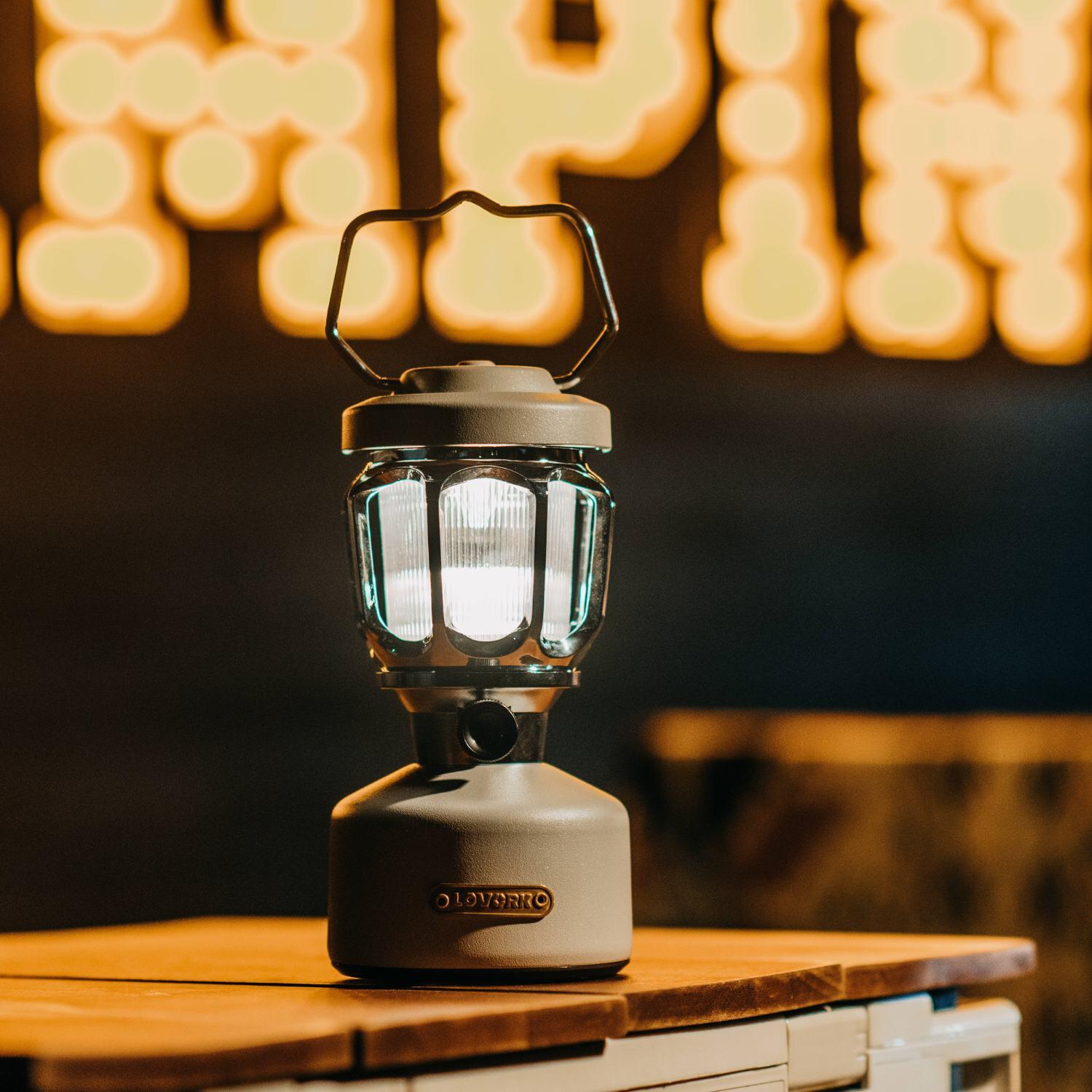 Baladeuse LED autonomie 100h et rechargeable HURRICANE EVOLUTION 6/8