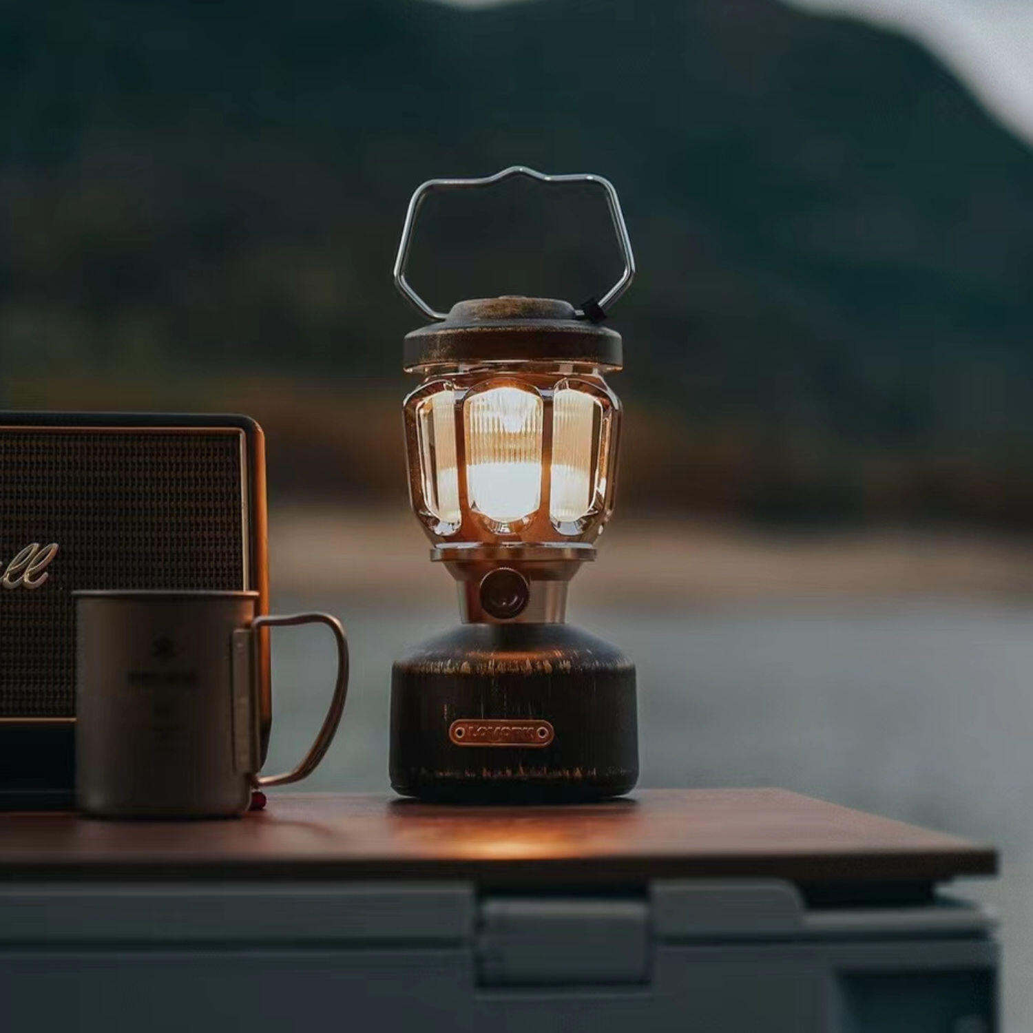 Oplaadbare LED-zaklamp, autonomie 100H - HURRICANE EVOLUTION 2/8