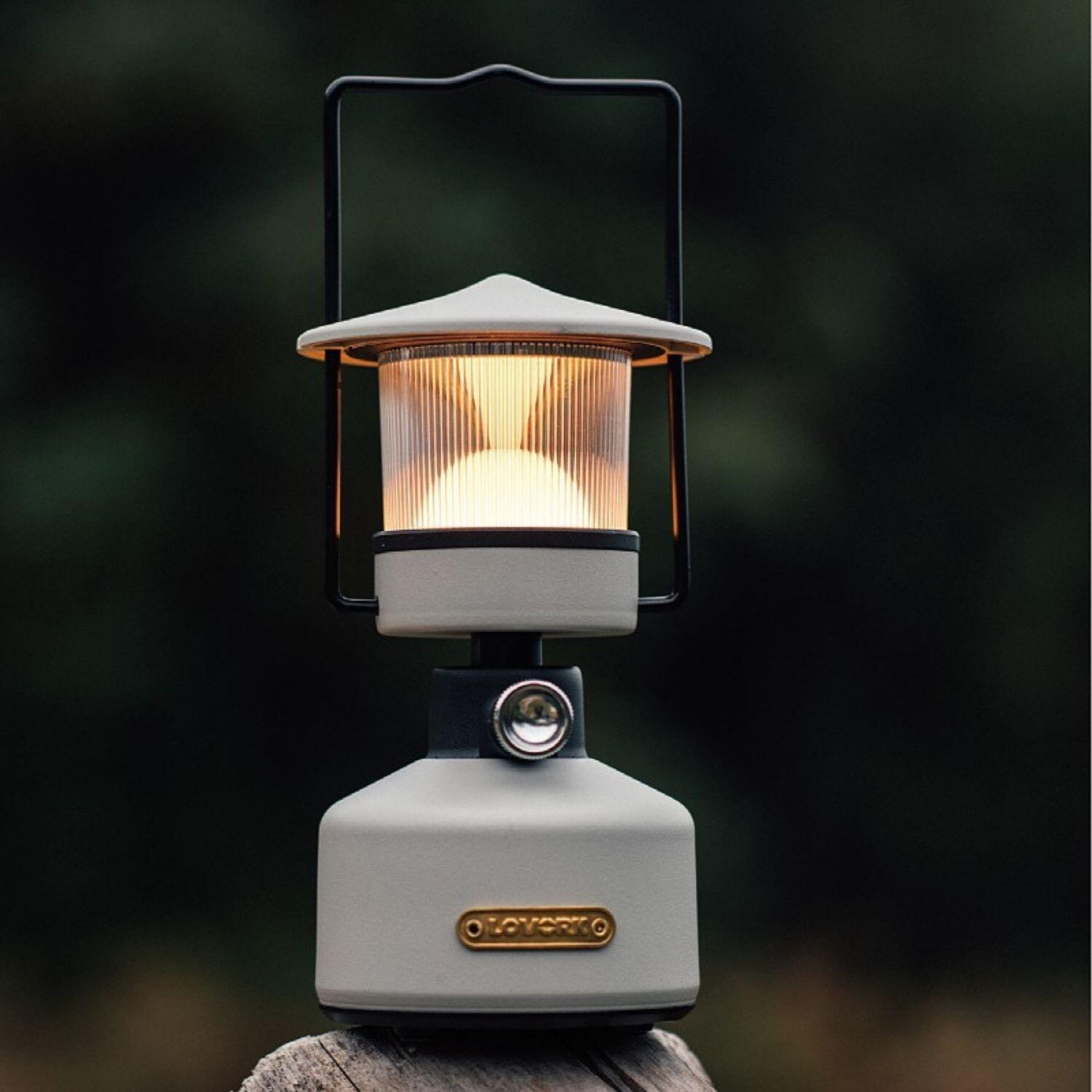 Nomadische oplaadbare LED-lantaarn met powerbank - ZEPHYR 7/8