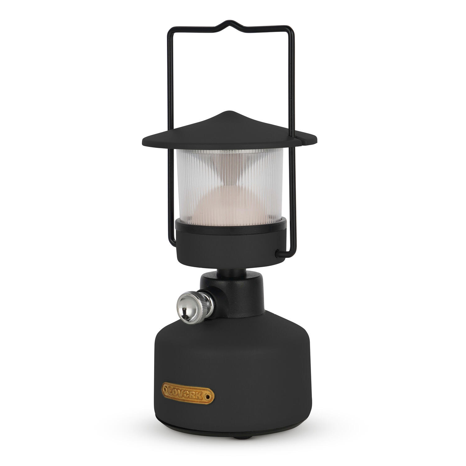 Lanterna Da Appendere YAKii Vetro LED - 2 Pezzi Nero