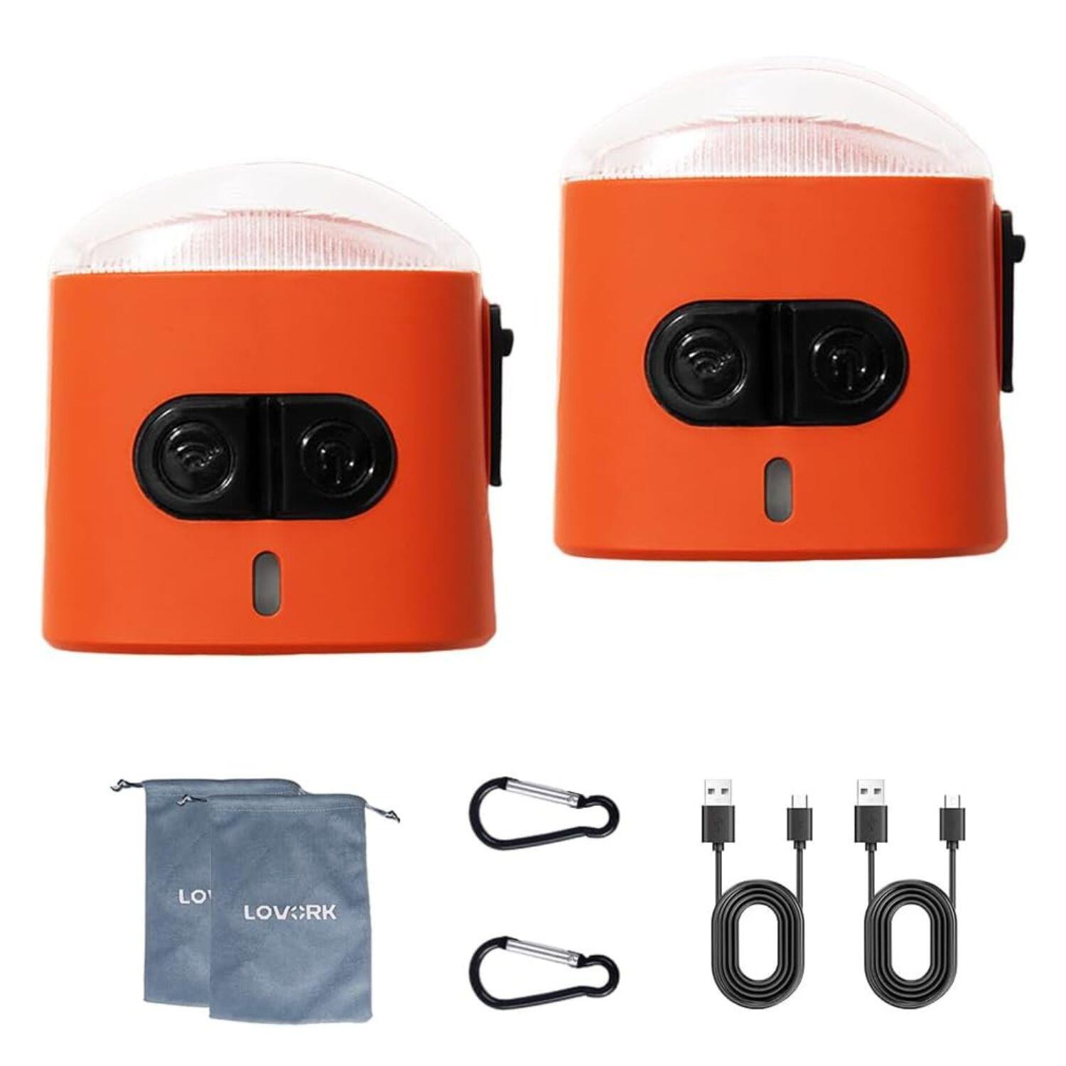 2 Mini oplaadbare multifunctionele LED-lampen - CLIPSY 2/8