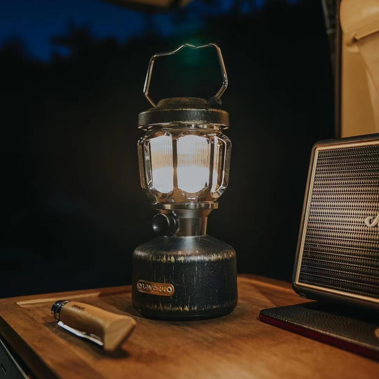 Draadloze LED-lantaarn - Powerbank en oplaadbaar - HURRICANE 2/8