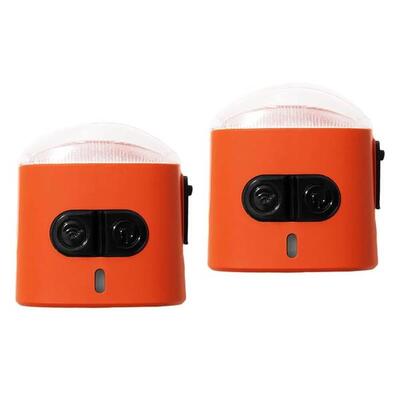 2 mini oplaadbare multifunctionele led-lampen - clipsy