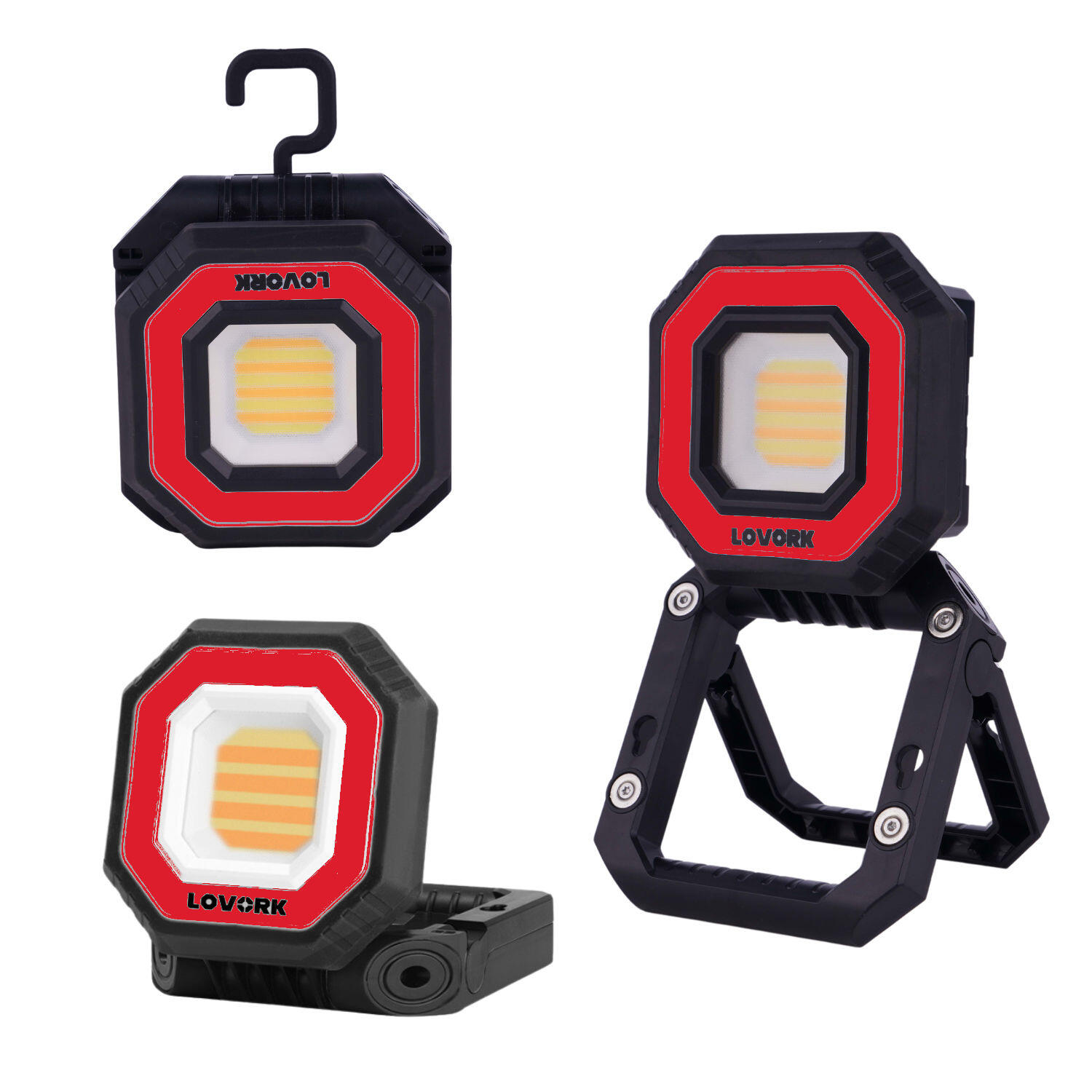 Oplaadbare LED-lamp - Meerdere verlichtingsmodi - HIDA 2/6