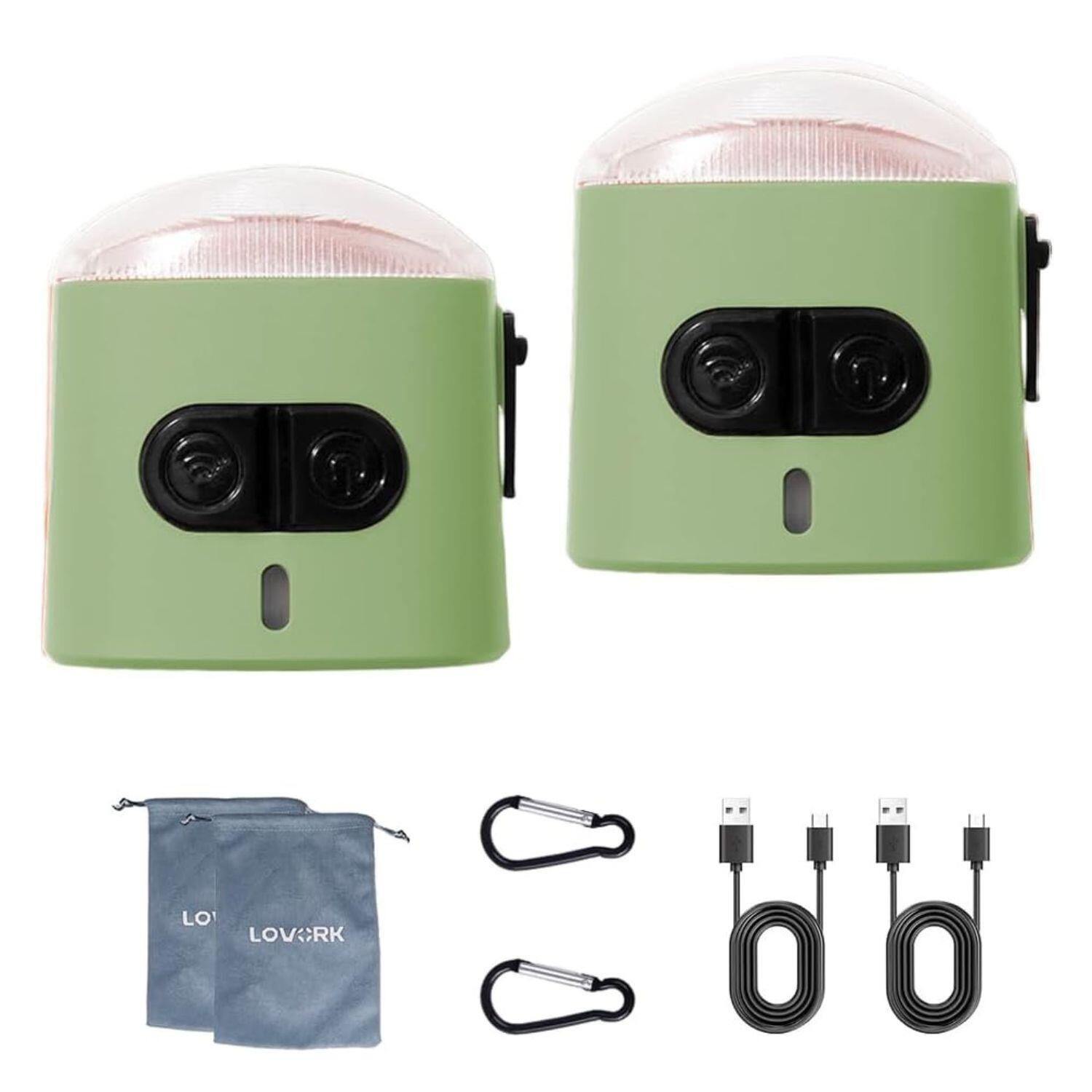 2 Mini oplaadbare multifunctionele LED-lampen - CLIPSY 2/8
