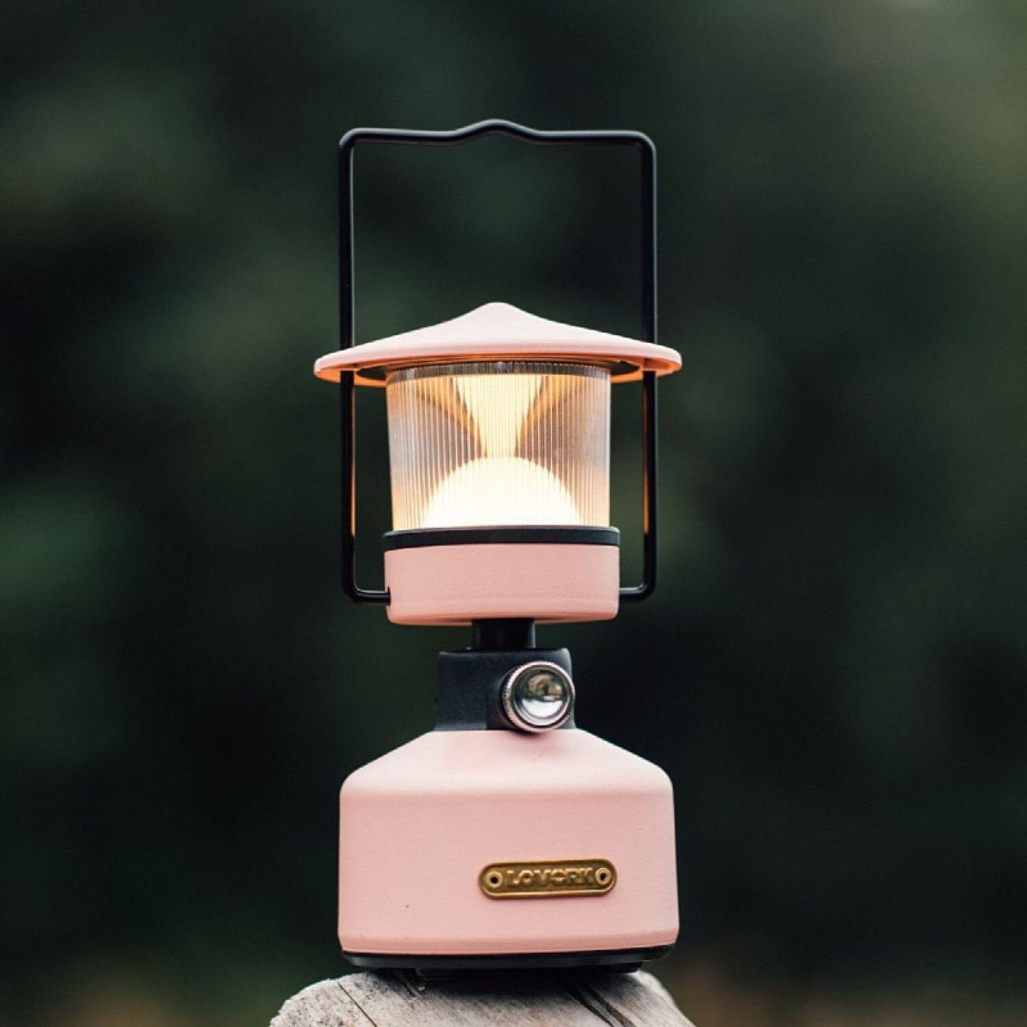 Nomadische oplaadbare LED-lantaarn met powerbank - ZEPHYR 2/8