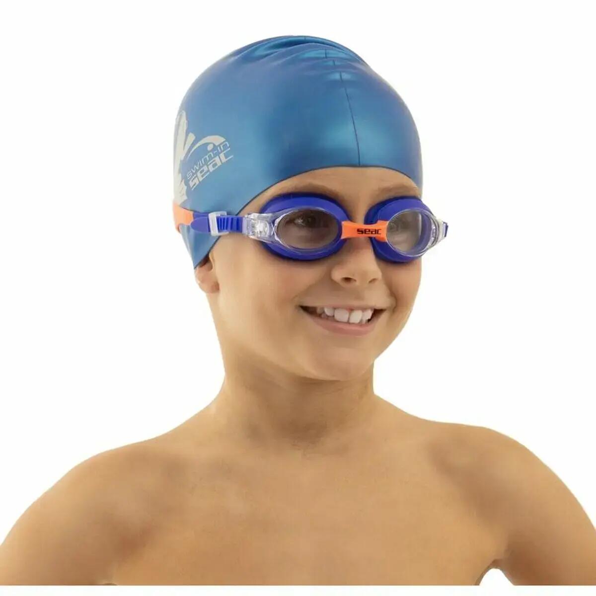 Ochelari de inot Seac - BUBBLE, Albastru-Rosu 2/2