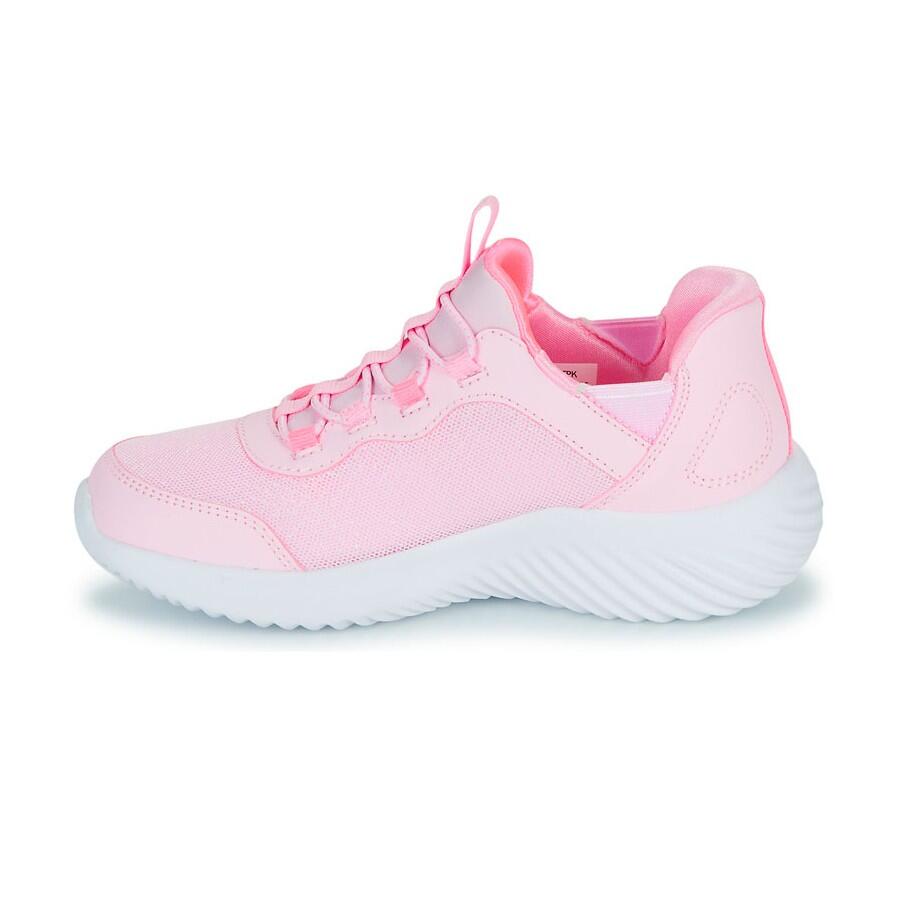 Bounder - Simple Cute Girls Sports Low Top Lace Up Trainers 5/5
