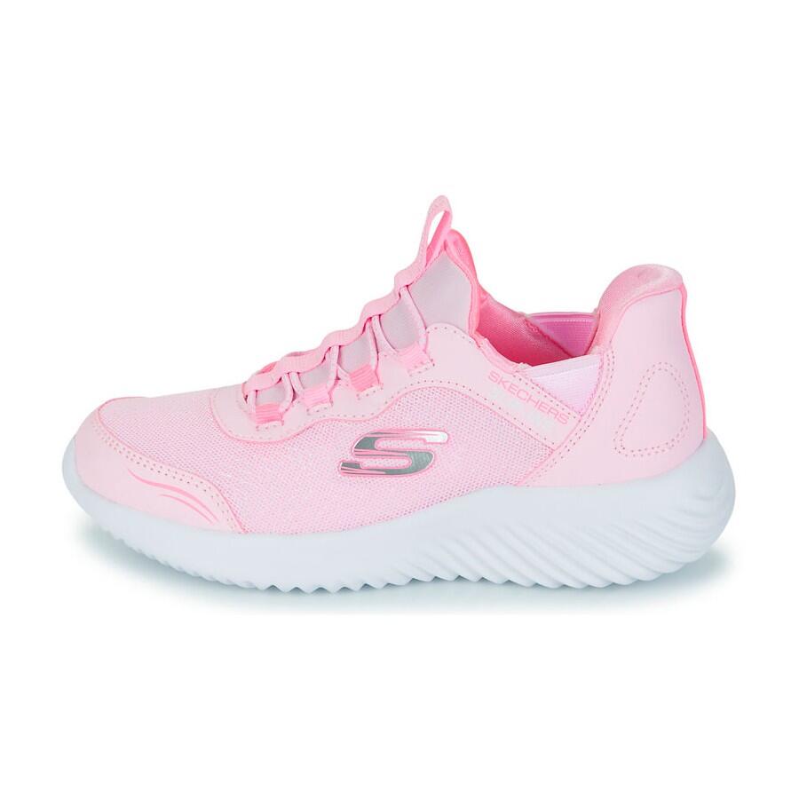 Bounder - Simple Cute Girls Sports Low Top Lace Up Trainers 1/5