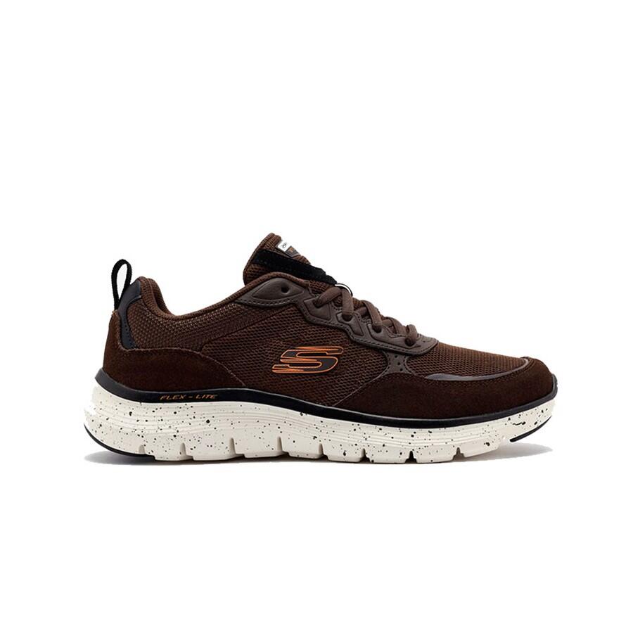 Baskets HOMME Skechers Flex Advantage-5 mesh  -nubuck MARRON 3/5