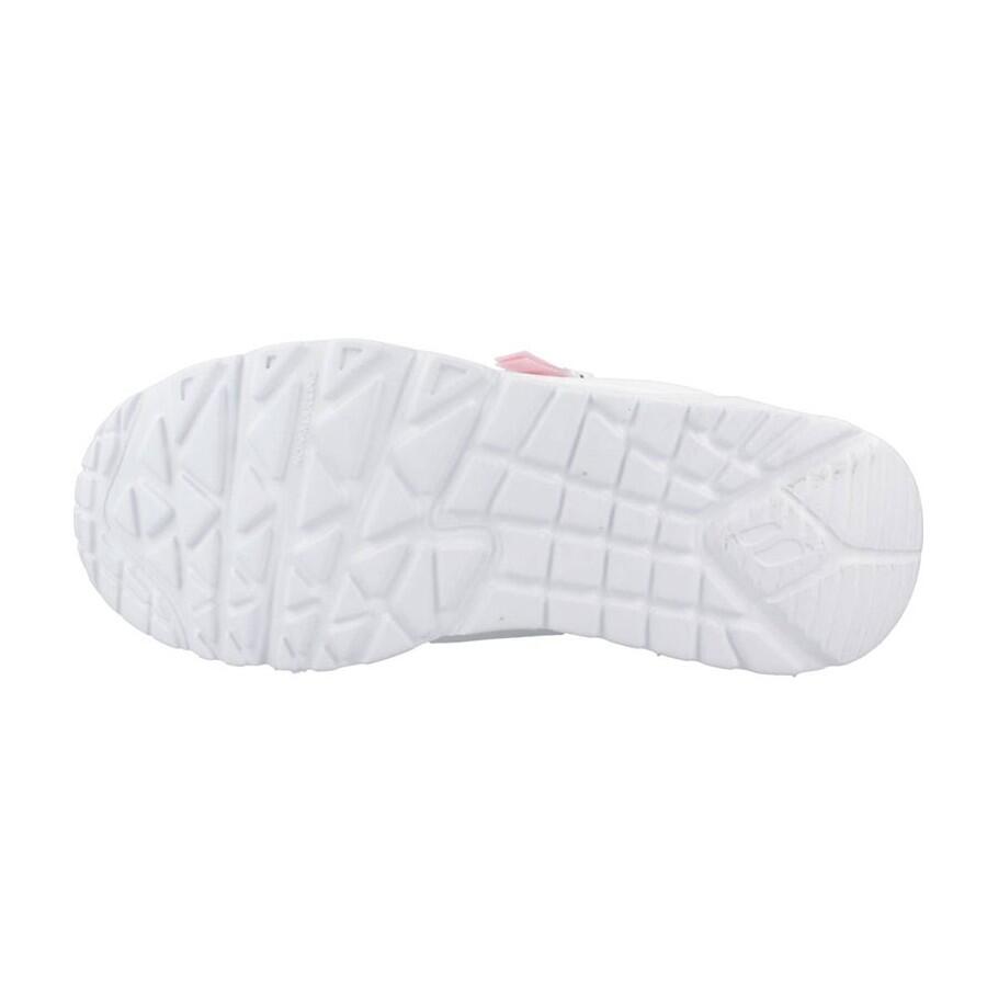 Zapatilla Niña Skechers Uno Lite-Easy Zip Blanco 2/6