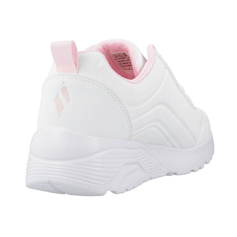 Zapatilla Niña Skechers Uno Lite-Easy Zip Blanco 5/6