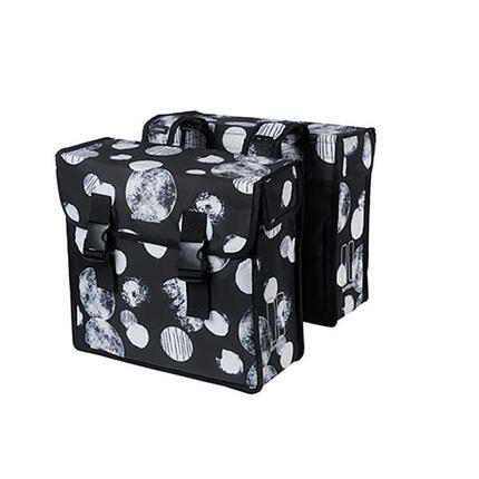 Basil Doppeltasche MARA XL SPHERE 35 Liter schwarz/grau