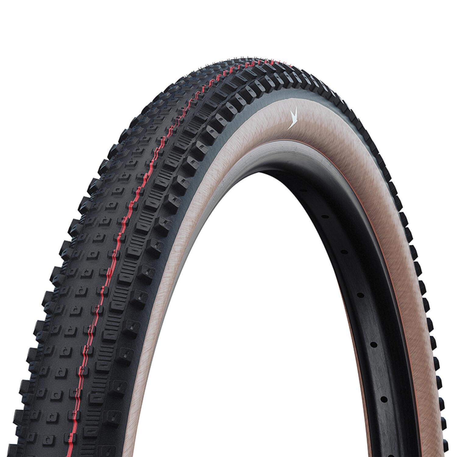 Schwalbe - Race - Pneu Vélo Rick Xc Pro - Addix Speed Evolution Line 29x2.40"62-622 - Pneu - Incolore|noir - Taille Unique - Decathlon