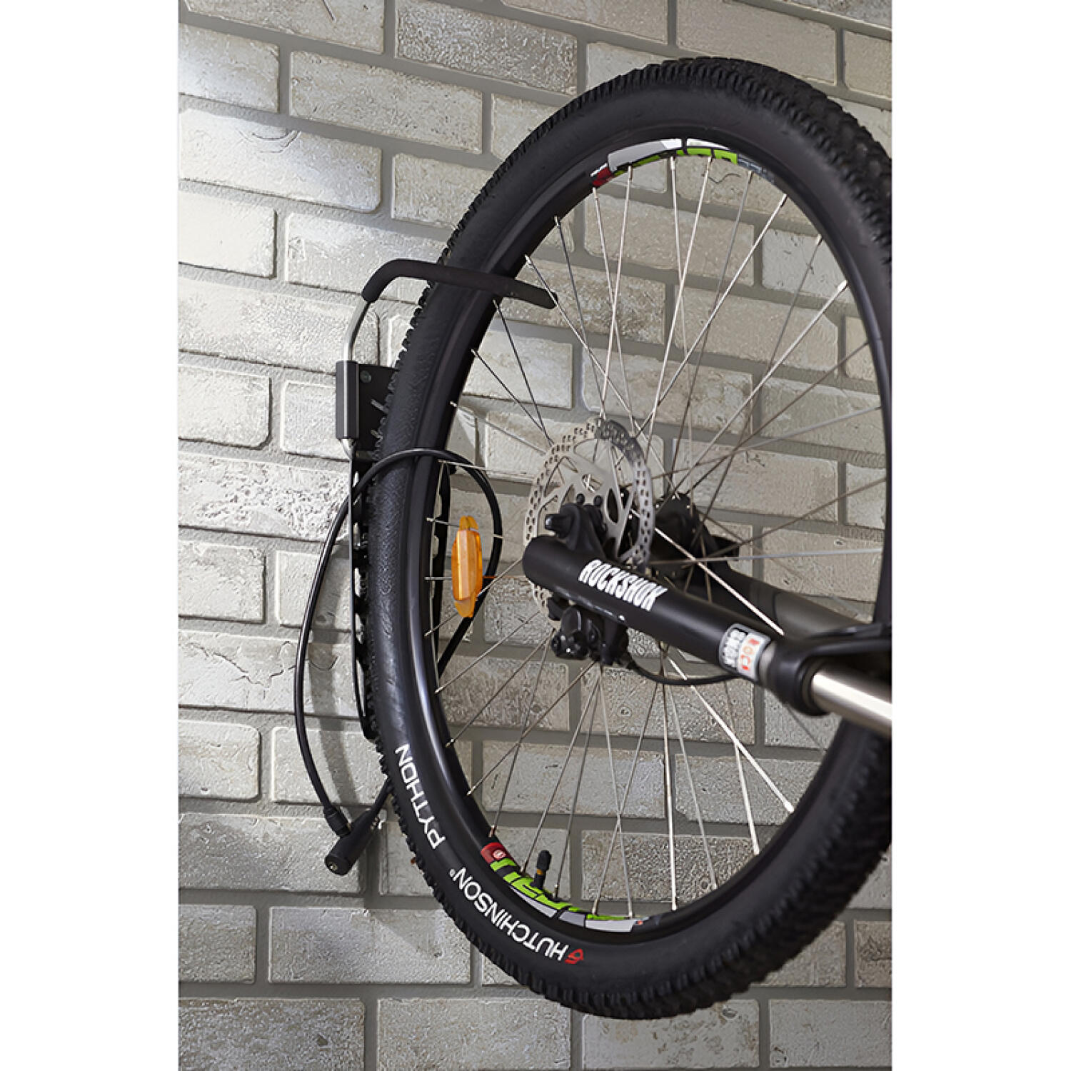 Lot de 2 crochets vélo mural pour fat bike 4/5