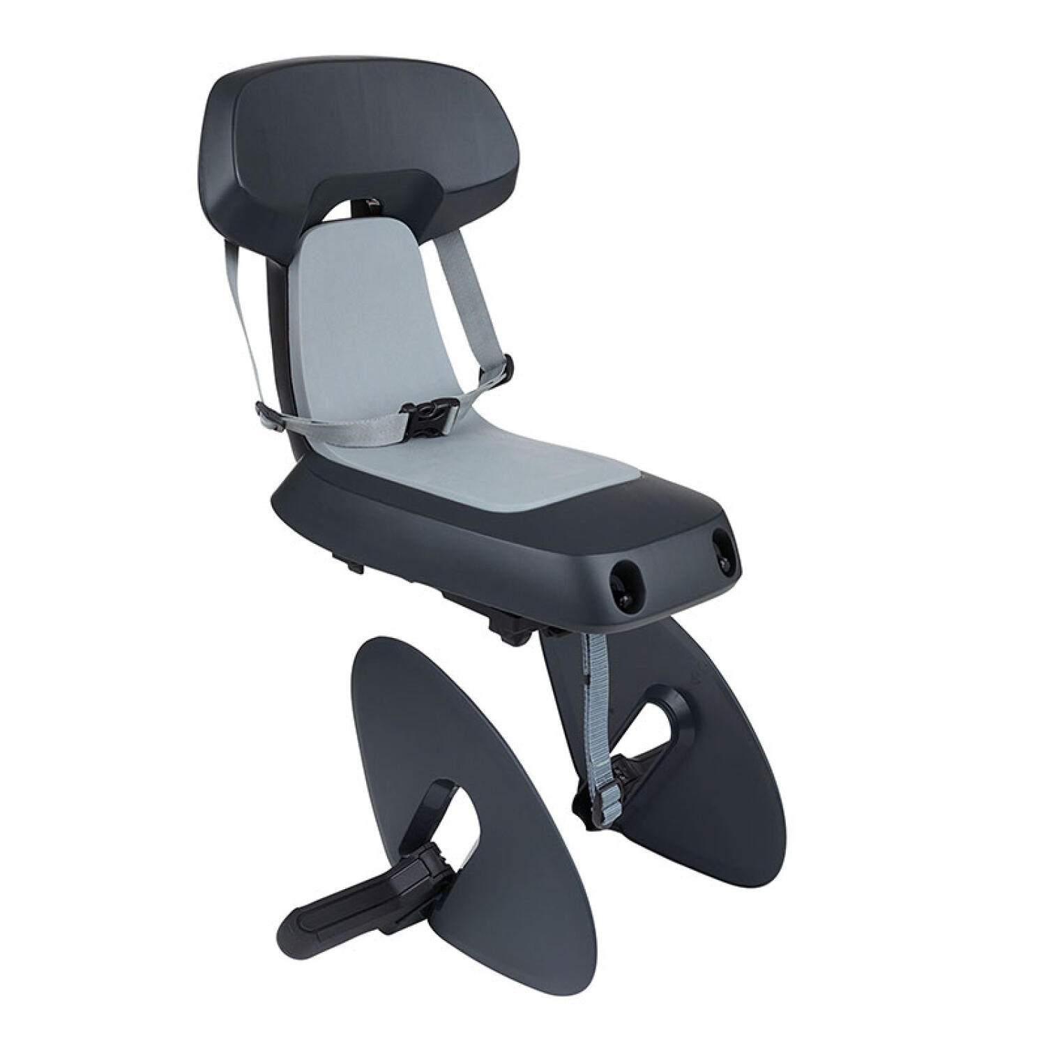Siège Junior Vélo Arrière Porta-Bagages MIK-HD 27kg Guppy Junior Gris Foncé 5/7