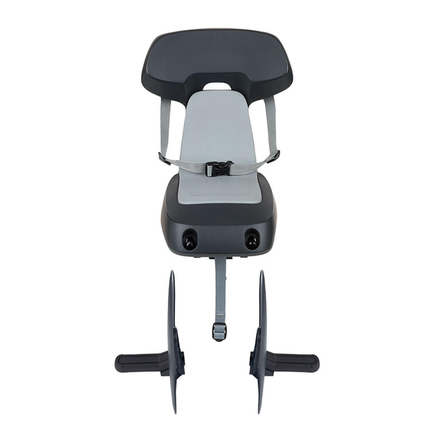 Siège Junior Vélo Arrière Porta-Bagages MIK-HD 27kg Guppy Junior Gris Foncé 3/7