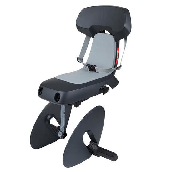 Siège Junior Vélo Arrière Porta-Bagages MIK-HD 27kg Guppy Junior Gris Foncé