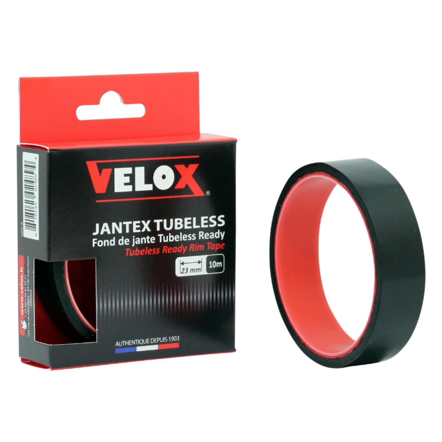 VELOX Nastro per cerchioni da officina per la conversione adesiva Velox Tubetype