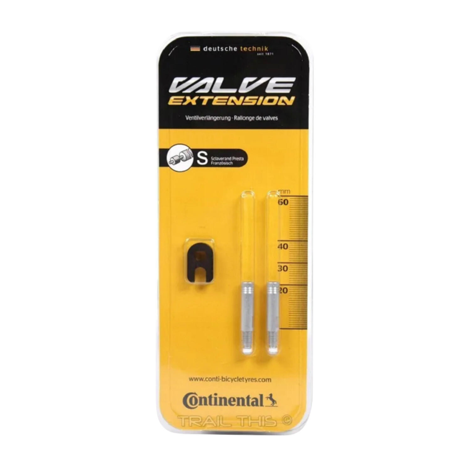 CONTINENTAL Ventielverlenger co 20mm ds a 2
