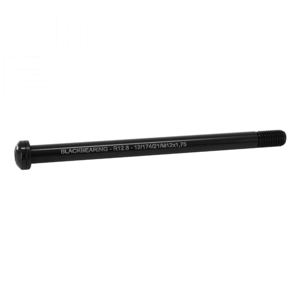 Rear Axle Black Bearing 12 mm - 174 - M12x1.75 - 21 mm