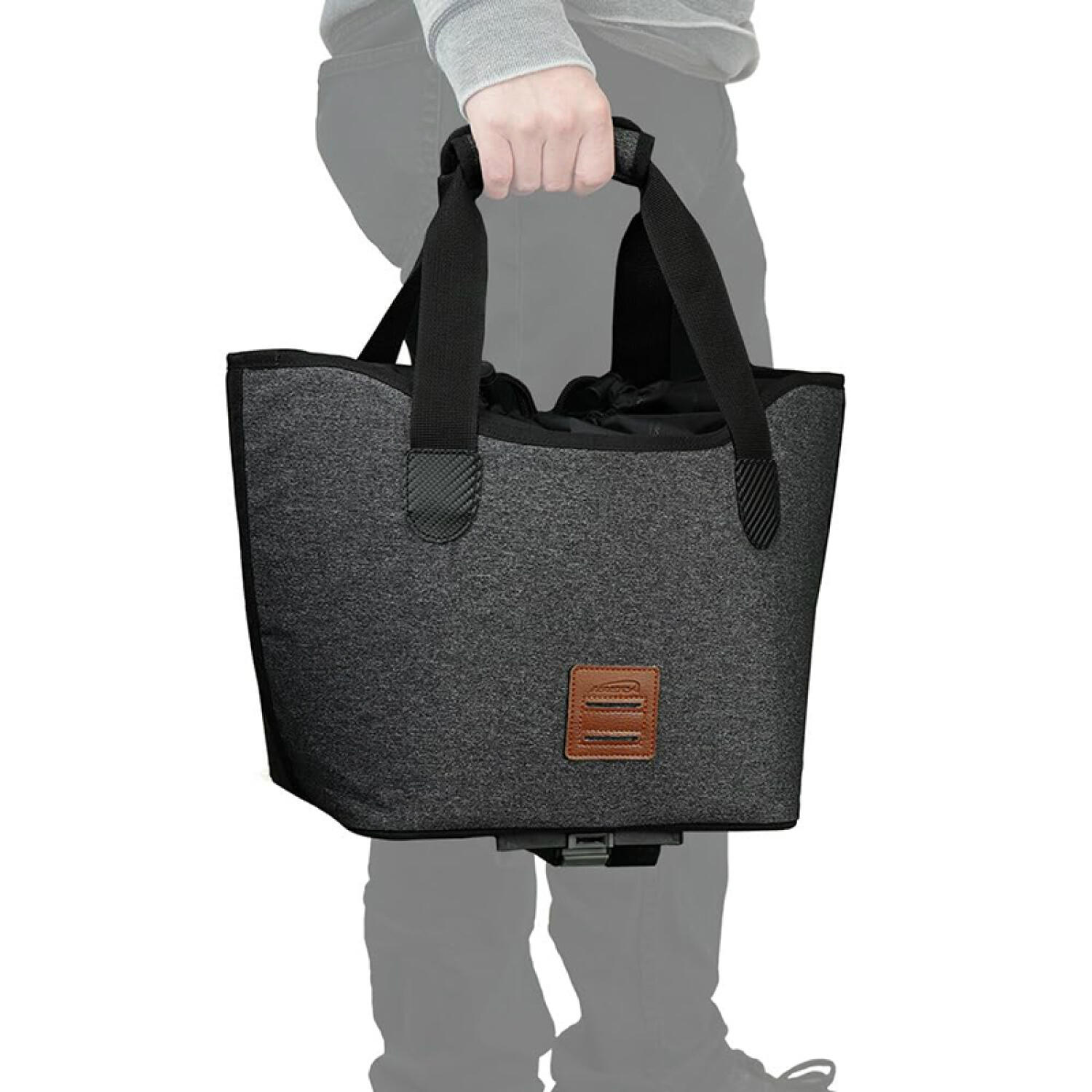 Panier vélo sac avec poignées Ibera Shopping Mik 2/4