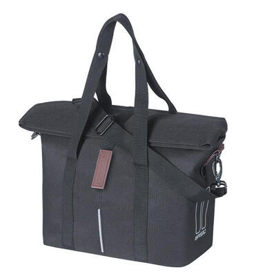 Stadsfietshandtas kf-hook, zwart