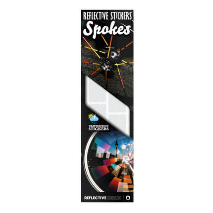 30 reflektierende Radaufkleber für Fahrräder Reflective Berlin