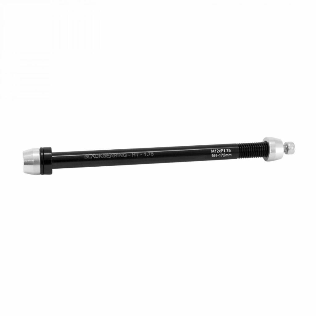 Blackbearing wheel axle for HT-(12 mm-160 to 172-M1.75