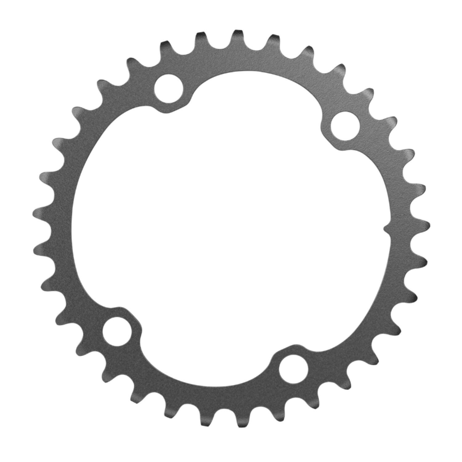 Bandeja de aluminio Sram Rival 107 BCD 35 T 2/2
