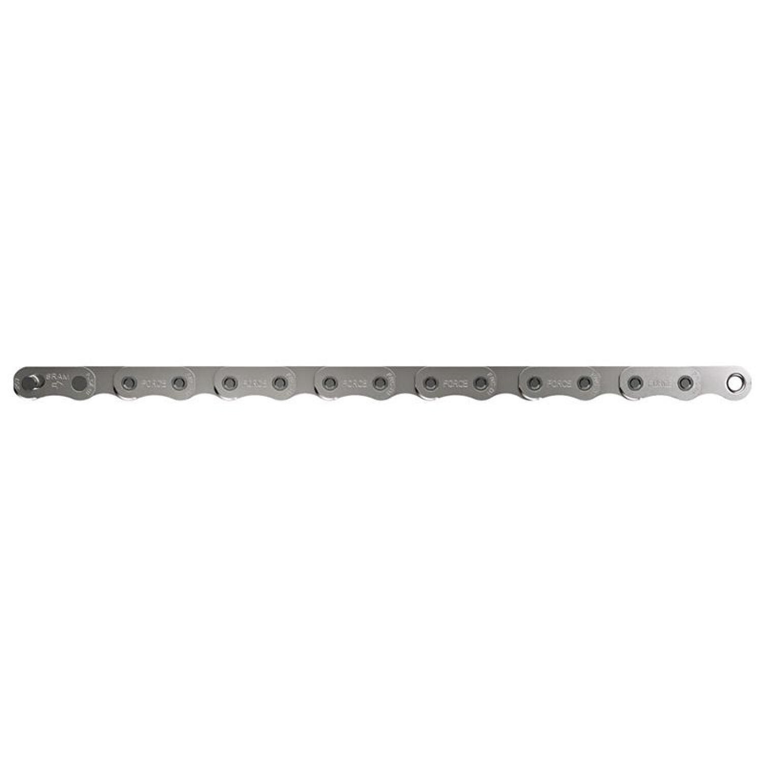 SRAM Sram Schaltungskette Force D1 Flattop 120 Glieder 12-fach, PowerLock, silber