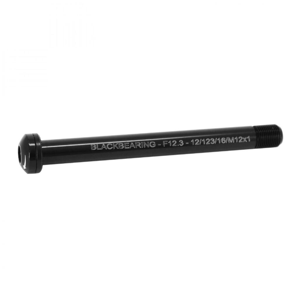 Wheel axle Black Bearing 12 mm - 123 - M12x1 - 16 mm - F12.3