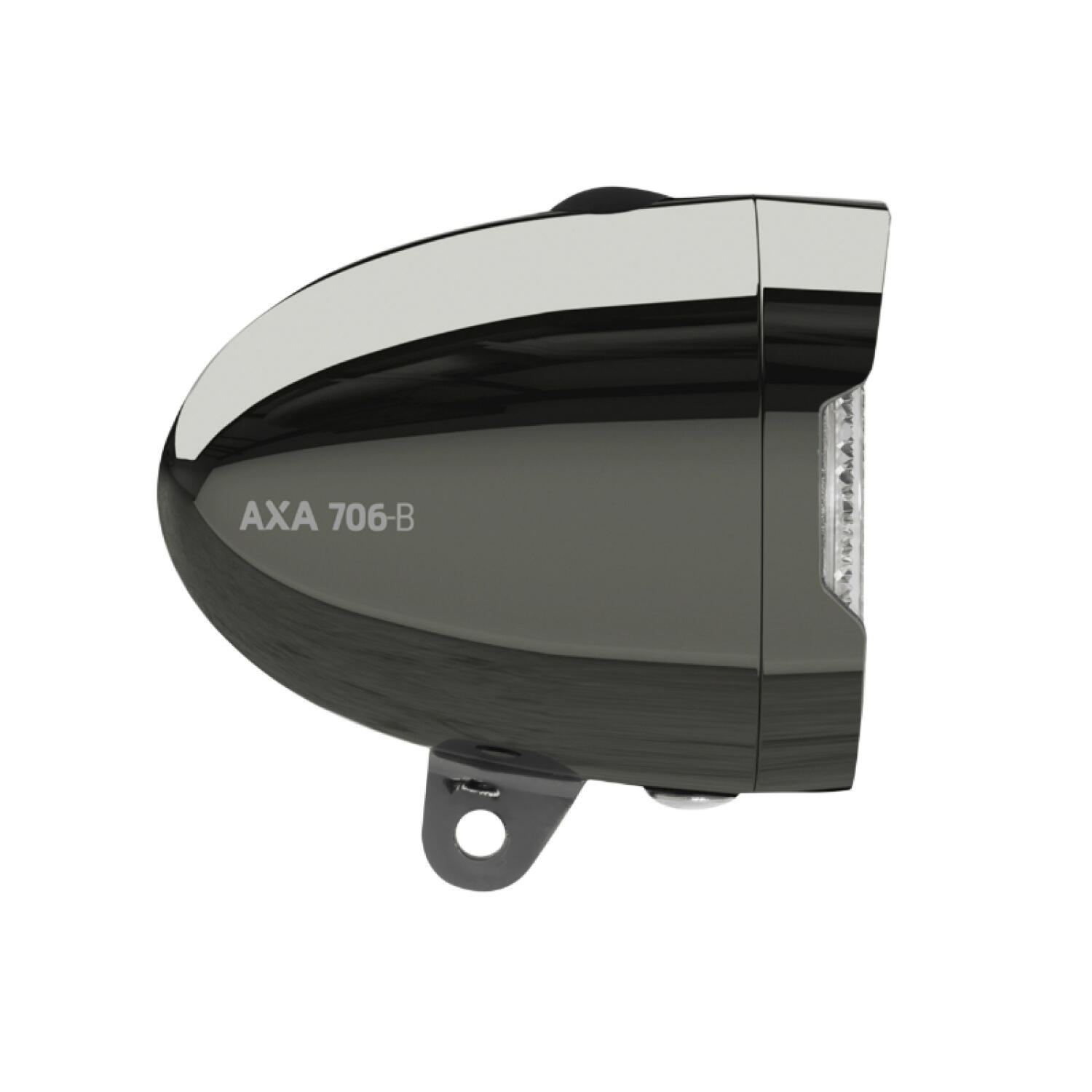 luz frontal de bicicleta a pilhas no guarda-lamas Axa Classic 706 Led 15 Lux 2/5