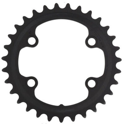 Shimano kettingblad 31t grx fc-rx810 voor 2x11 versnellingen - zwart