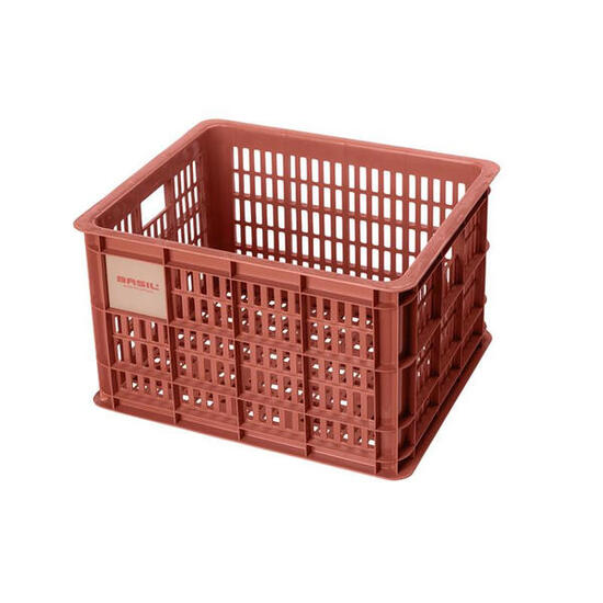 Caisse de vélo Basilic M - 29,5 litres - Rouge - Durable