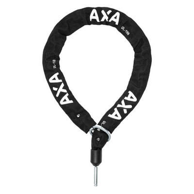 Axa ulc100cm zwarte insteekketting voor fietsbescherming